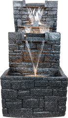Png Brics Wall Water Fountain - Transparent Fountain For Office