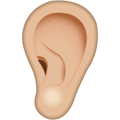 One Ear Emoji Icon Free Photo - Free PNG