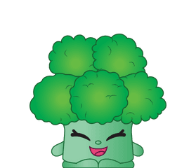 Bethany Broccoli - Shopkins Broccoli Png