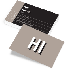 Business Cards - Horizontal Png