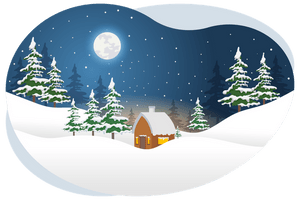 Pic Christmas Night Free Transparent Image HQ - Free PNG