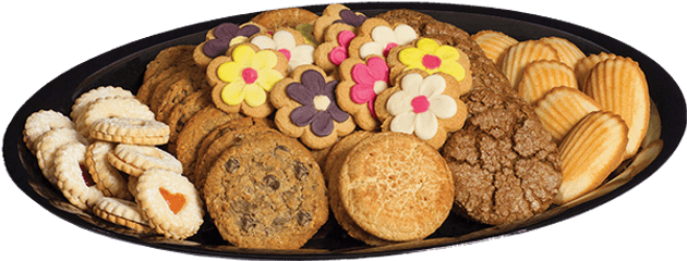 Bakery Biscuit Png Pic - Biscuits In Plates Png