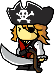 Pirate Png High - Pirate Scribblenauts