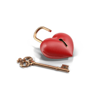 Heart Key HD Free Download Image - Free PNG