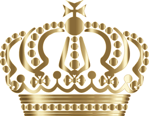 King Crown Png - Gold Queen Crown Png