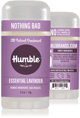 All Natural Deodorant - Essential Lavender The Natural Humble Deodorant Png