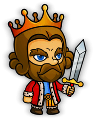 Cartoon King Transparent Png Clipart - Medieval Animated King