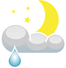 Moon Stars Night - Free Vector Graphic On Pixabay Night Clip Arts Png