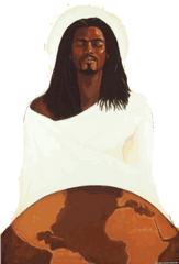 Black Jesus - Transparent Black Jesus Png