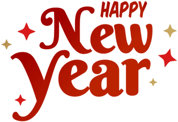 Transparent Png Svg Vector File - Happy New Year Vector Png