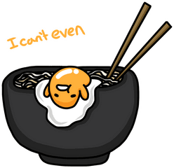 Download Gudetama Transparent Chopstick - Transparent Gudetama Sticker Png