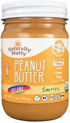 Organic Natural Peanut Butter - Smooth Natural Peanut Peanut Butter Png