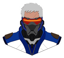 Soldier 76 Sticker - Video Game Png