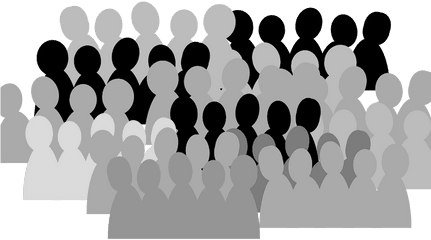 Should Master To Find Your B2b Niche - Animated Crowd Of People Png