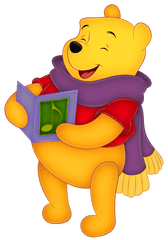 Download Winnie The Pooh Png Image - Winnie The Pooh Purple