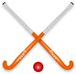 Hockey Stick Ball Clipart - Clipart Hockey Stick And Ball Png