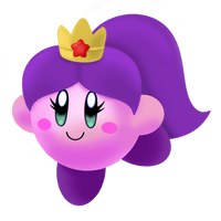 Pink King Flower Dedede Kirby Squad Squeak - Free PNG