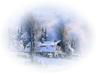 Png Winter Background Scenery - Snow