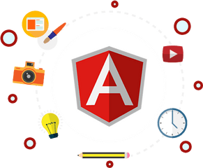 Angular Development Services In India - Elvento Labs Web Development With Angular Png