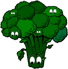 Clipart Cooked - Broccoli Cartoon Png