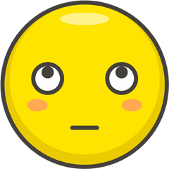 Download Hd Face With Rolling Eyes Emoji - Zak Designs 6187 Smiley Png