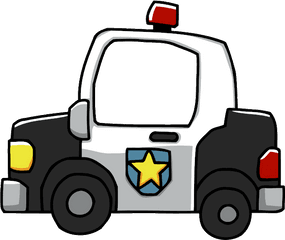 Emergency Clipart Police Siren - Police Car Png Cartoon