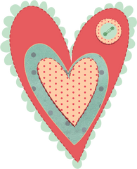 Shabby Chic Clipart - Shabby Chic Heart Clipart Png