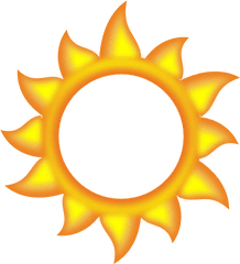 Sun Cartoon Png - Cartoon Transparent Sun