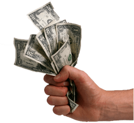 Portable Network Graphics Clip Art - Hand Holding Money Png