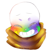 Face Undertale Drawing Yellow Ink Free PNG HQ