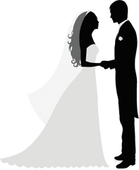 Wedding Invitation Bridegroom - Bride And Groom Png