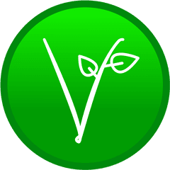 Vegan - Logo By Anastacia Volkova On Dribbble Vertical Png