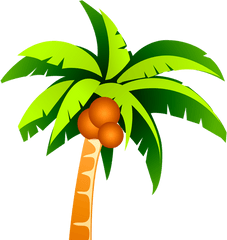 Clip Art - Clipart Coconut Tree Vector Png