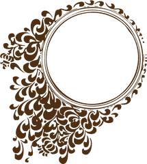 Vintage Design Png Transparent Collections - Decorative Circle Svg