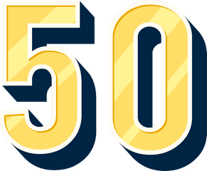 Png Images Transparent Background - 50 Number Png