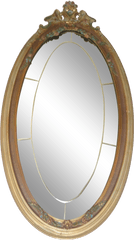 Oval Mirror Picture Frames Framed Wall - Circle Png