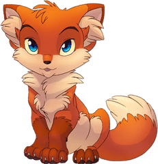 Download Hd Fox Clipart Transparent Background - Cartoon Fox Cute Female Fox Cartoon Png