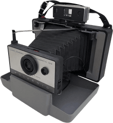 Vintage Polaroid Camera And Accessories - Vintage Polaroid Camera Png