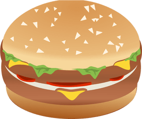 Clipart Hamburger Burger Remix With Png Transparent Background