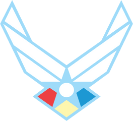 Air Force Emblem Clip Art - Clipartsco Us Air Force Outline Png