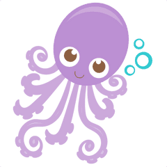 Octopus Images Image Png Clipart - Clip Art Cute Octopus