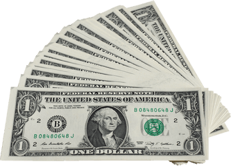 Money Bill Dollar One - Dollar Bills Png