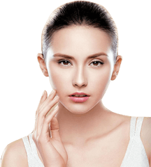 Models Foreign In Model America Clipart - Applying Cream On Face Png
