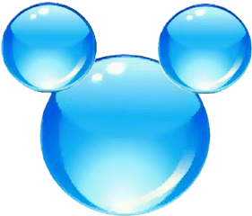 Blue Mickey Clip Art Mouse First Birthday - Blue Mickey Mouse Head Png