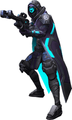 Assault - Overwatch Ana Shrike Png