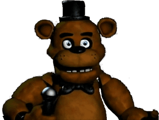 Nightmare Fnaf 1 Freddy Png Image - Five Nights At Monsters