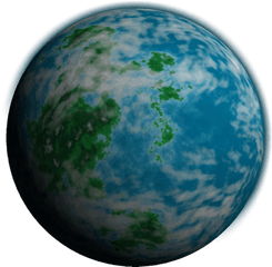 Green Blue Planets Transparent Png