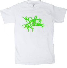 Neon Green Lightning Tee - Unisex Png