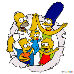 Simpsons Family No Background Png Play - Simpsons Family Transparent