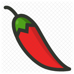 Pepper Icon - Spicy Pepper Vector Png